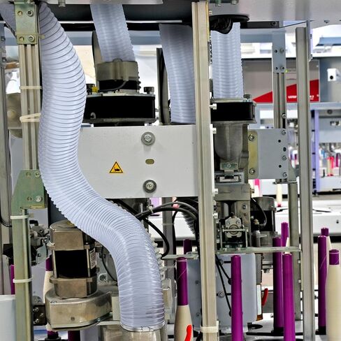 Yaocom 4 Inches 70 ft PVC Dust Collection Hose with Stainless Steel Hose Clamps Set Flexible Clear Vacuum Hose Puncture Resistant Fume Hose for Vacuums Cleaner Fume Dust Collection System in Kuwait