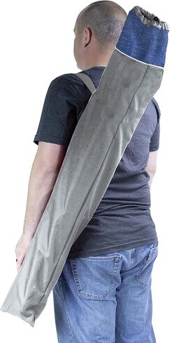 كرسي التخييم جي سي آي كومفورت برو للتخييم في الهواء الطلق | كرسي قابل للطي مع مساند للذراعين متينة وحامل مشروبات وحقيبة حمل محمولة - رمادي بيوتر منقط in Kuwait