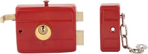 قفل ميت لوك ميت بولت، قفل أمان أحمر شديد التحمل، قفل ليلي ميت لمفاتيح الباب الخشبي، باب الحديد وغيرها من الأبواب المفصلية العمودية والتجهيزات المستقيمة in Kuwait