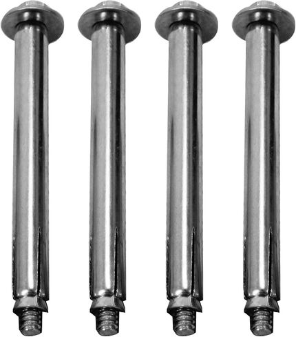 مسامير مسامير حديدية طويلة من Speedmax مقاس 4 بوصات لمطبات السرعة ومنحدرات كبح وسدادات مواقف السيارات 10 عبوات (طول 4 بوصات، 10 قطع) in Kuwait