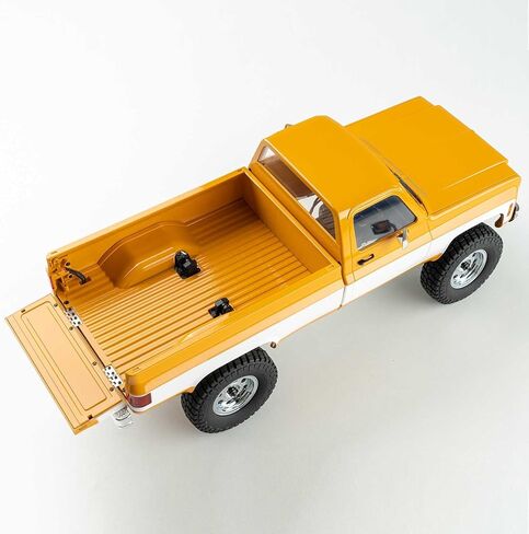 BEEZRC FMS 1/18 RC Crawler FCX18 Chevy K10 RC Truck RTR RC سيارة نموذج سيارة مرخصة رسميًا 8 كم/ساعة 4WD 900 مللي أمبير في الساعة هواية RC سيارات التحكم عن بعد مع أضواء LED مركبة 4-Ch 2.4 جيجا هرتز الارسال (أحمر) in Kuwait