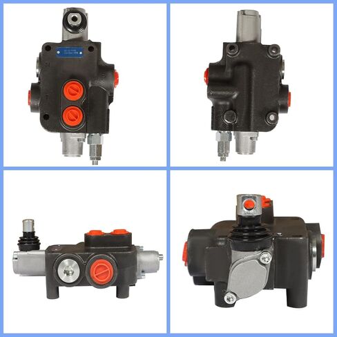 LiGuVCY Hydraulic Directional Double Acting Control Valve, 1 Spool 21 GPM SAE Ports Hydraulic Directional Control Valve 3600 PSI for Tractors Loaders Etc in Saudi Arabia
