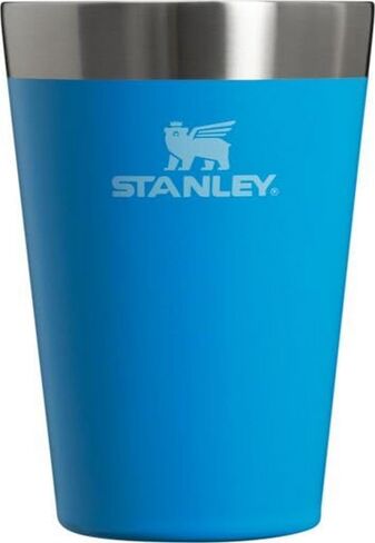 STANLEY Adventure Inulsated Stacking Beer Pint Glass, 16oz Stainless Steel Double Wall Rugged Metal Drinking Tumbler in Saudi Arabia