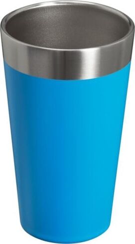 STANLEY Adventure Inulsated Stacking Beer Pint Glass, 16oz Stainless Steel Double Wall Rugged Metal Drinking Tumbler in Saudi Arabia