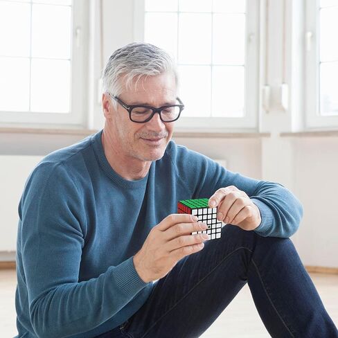 D-FantiX Cubing Classroom Meilong 6x6 مكعب السرعة 6x6x6 لعبة ألغاز المكعب السحري باللون الأسود in Saudi Arabia