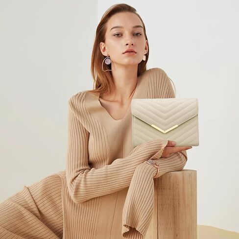 KKXIU Women Formal Vegan Leather Evening Envelope Clutch Purses and Handbags for Party Wedding Prom Bridal in Saudi Arabia