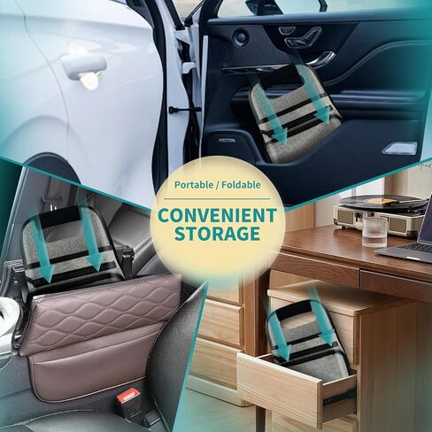 Reusable Insulated Coffee Cup Carrier Bag, Convenient Drink Holder with Handle and Adjustable Dividers for Hot & Cold Beverages (Gray) in Kuwait