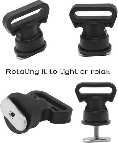 JZLiner 4 قطع كاياك المسار جبل عمودي التعادل أسفل قوارب الكاياك الصيد اكسسوارات قوارب الكاياك الأشرطة أطقم لتأمين in Kuwait