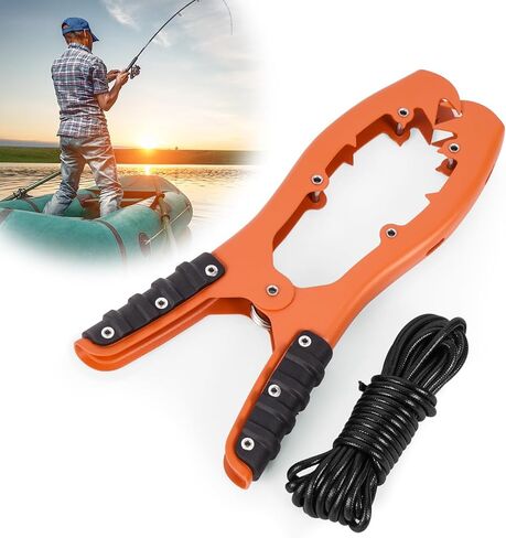 Ziopetru Kayak Brush Gripper، قبضة مرساة كاياك مع حبل مرساة مقاوم للماء بطول 16 قدم وفم مشبك حاد، قبضة مرساة زورق كاياك مع قبضة مطاطية in Kuwait