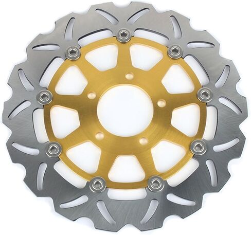 TARAZON Full Set Front & Rear Brake Disc Rotor + Pads for Suzuki GSXR 600 97-03 GSXR 750 00-03 in Kuwait