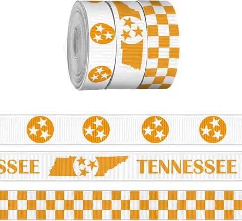 3 لفات 15 ياردة 5/8 "عرض ماريلاند ستيت الشريط لصياغة الخياطة ، شرائط جروس غروز لالتفاف الهدايا ، شرائط متطوع في ولاية ماريلاند لإكسسوارات القوس الشعر in Kuwait