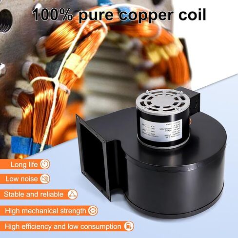 استبدال مروحة منفاخ الفرن Criditpid لـ Dayton 1TDT8، 5C508، مروحة منفاخ HVAC للقرن JE2J047NS، 9459. in Kuwait