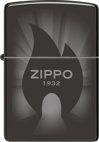 ولاعة جيب Zippo Seal Design بلون أزرق سماوي غير لامع in Saudi Arabia