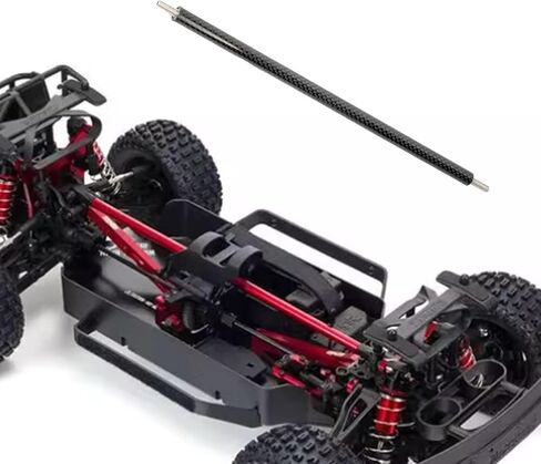 Carbon Fiber RC Center Brace Bar for Arrma 1/7 Limitless F1 Felony Infraction Limitless 6S Upgrades Replacement Part ARA320502 in Kuwait