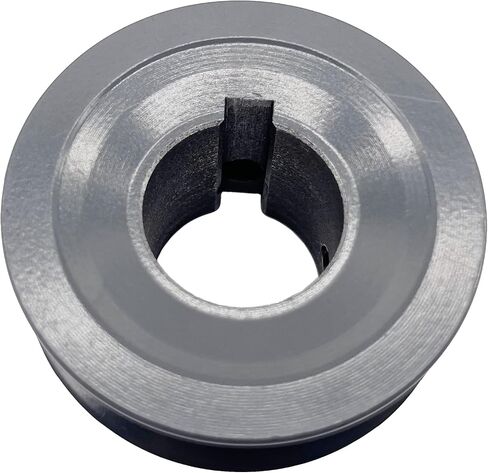 BK26-5/8، BK26X5/8 v بكرة الحزام، 2.75 بوصة OD، 5/8 بوصة تتحمل، مادة الحديد الزهر، BK بكرة محرك ذات أخدود واحد للأحزمة "4L" أو "A" والأحزمة "5L" أو "B" in Saudi Arabia