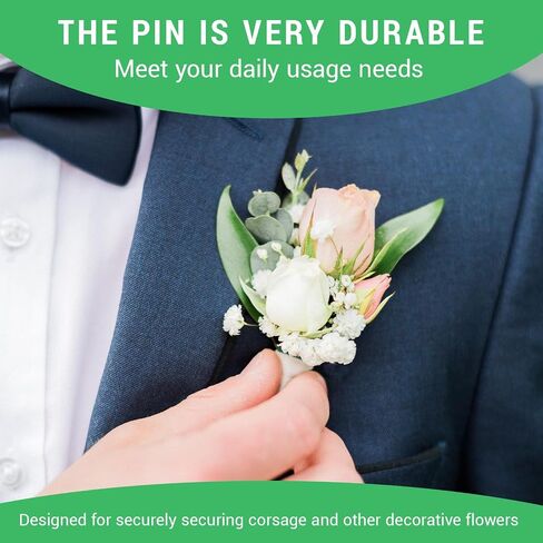 DIY Corsage and Boutonniere Safety Pins Set 200PCS, Making Supplies Pin in Kuwait