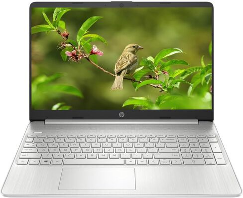 كمبيوتر محمول HP Premium 15 بوصة HD Micro-Edge IPS، معالج Intel i3 يصل إلى 3.40 جيجا هرتز، ذاكرة الوصول العشوائي DDR4 سعة 12 جيجابايت، SSD 128 جيجابايت، الجيل السادس WiFi، كاميرا ويب، HDMI، RJ-45، Windows 11، فضي قطبي (متجدد) in Saudi Arabia