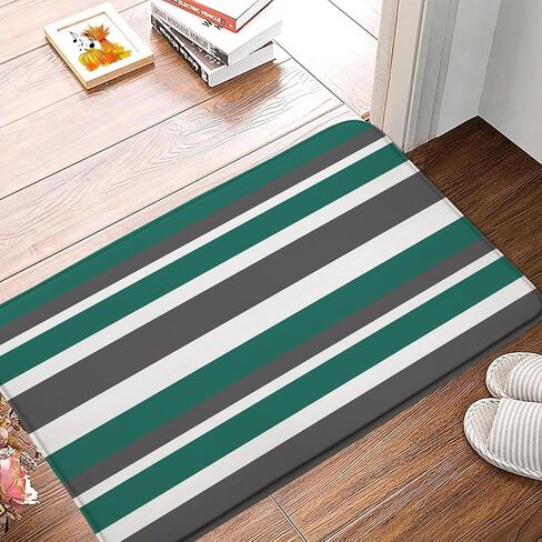 Navy Blue Red White Bath Mat Geometry Red Nevy Blue White Lines Geometric Classic Simple Creative Modern Bathroom Mat Rug Memory Foam Doormat，17.8x29.5 Inch in Saudi Arabia