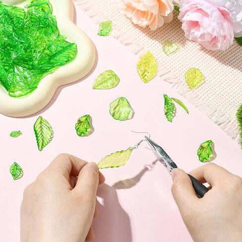 UR URLIFEHALL 30 pcs 5 Styles 3D Acrylic Fruit Charms Sweet Apple Strawberry Peach Cherry Pendant Charms for DIY Necklace Bracelet Earring Jewelry Making in Kuwait