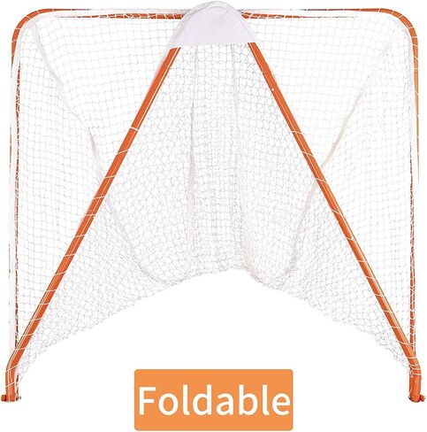 Kapler Regulation 6' x 6' Lacrosse Net with Steel Frame Portable Lacrosse Goal Collegiate Lacrosse Goals in Saudi Arabia