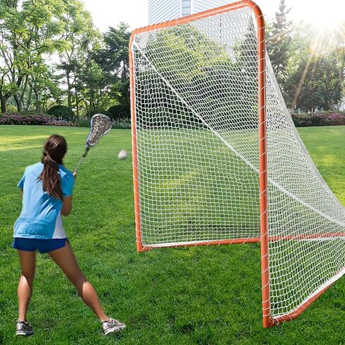 Kapler Regulation 6' x 6' Lacrosse Net with Steel Frame Portable Lacrosse Goal Collegiate Lacrosse Goals in Saudi Arabia