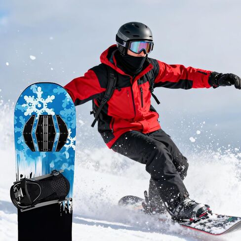 Mellbree Snowboard Stomp Pad, Pro-Grade TPU 3D Anti-Slip Grip for Ultimate Control Cold-Resistant Adhesive Clear Design Keeps Board Graphics Visible Enhanced Traction for Confident Snowboarding in Kuwait
