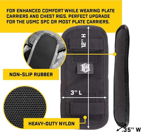 High Speed ​​Gear® - وسادات الكتف HSGI® Was/Wee، والعتاد التكتيكي - حامل اللوحة ووسادات الكتف للسترة التكتيكية (متعددة الكاميرات) in Kuwait