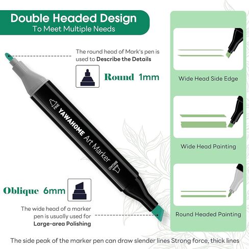 علامات الكحول تعيين 120 لونًا - علامات فنون فنية ثنائية لكتاب التلوين البالغين ، فنانين ، فنانين ، فنان ، رسم ، رسم ، رسم ، رسم ، رسم ، رسم ، رسم ، رسم توضيحي ، in Kuwait