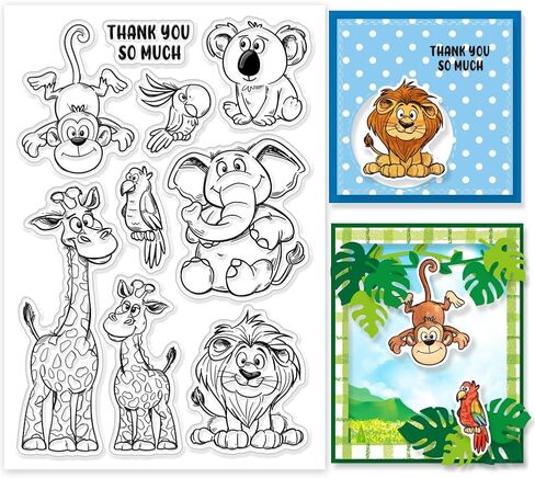 GLOBLELAND Ocean Pirate Animals Clear Stamps Treasure Map Silicone Clear Stamp Transparent Stamps for DIY Scrapbooking and Cards Making Photo Album Journal 6.3x4.33inch in Saudi Arabia