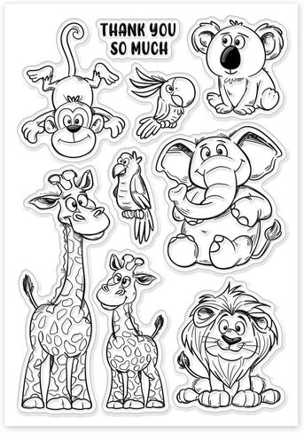GLOBLELAND Ocean Pirate Animals Clear Stamps Treasure Map Silicone Clear Stamp Transparent Stamps for DIY Scrapbooking and Cards Making Photo Album Journal 6.3x4.33inch in Saudi Arabia