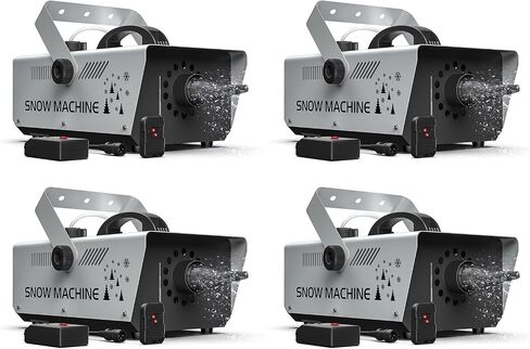 1000W Snow Machine With Wireless Remote Control and Wired Control 1L Tank for Christmas Wedding Photography Parties Kids Stage Parades (1PC) in Saudi Arabia