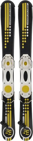 5th Element Ascension Ski Blades, Ski Boards, Snow Blades for Men and Adult with Adjustable bindings -Twin Tip Freestyle Mini Skis Short Skis -for Tricks, All Mountain Snow Skiing in Kuwait
