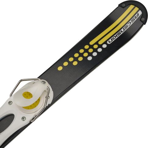 5th Element Ascension Ski Blades, Ski Boards, Snow Blades for Men and Adult with Adjustable bindings -Twin Tip Freestyle Mini Skis Short Skis -for Tricks, All Mountain Snow Skiing in Kuwait