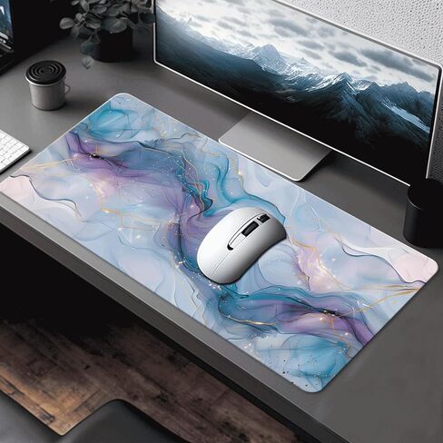 kawaii anime mousepad - قطع كرتون أرنب مدد كبير Mousepad Gaming XXL لوحة المفاتيح زلة سجادة المكتب المقاومة للماء للمكتب 31.5 "x11.8" x0.12 " in Saudi Arabia
