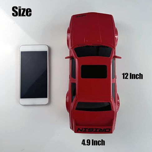 RC Drift Car 2.4GHz 1:16 Scale 4WD 30KM/H High Speed Remote Control Cars Vehicle with LED Lights 2Pcs Rechargeable Batteries Drifting Tires Racing Sport Toy Cars for Adults Boys Girls Kids Gift in Kuwait
