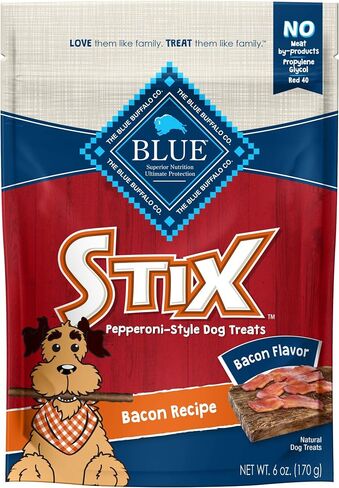 Blue Buffalo Stix Natural Soft-Moist Dog Treats Chicken Recipe 6-oz bag in Saudi Arabia