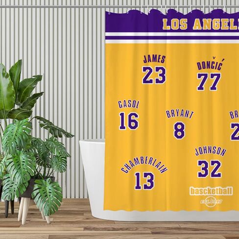 AARONIE Yankee Shower Curtains for Bathroom Decor, New York Shower Curtain with 12 Hooks, for Yankee Wall Flag Banner Tapestry Art Decor, Livingroom Decor 72"×72" in Saudi Arabia
