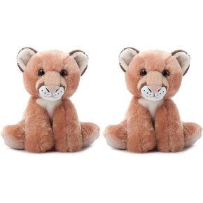 The Petting Zoo Mountain Lion Stuffed Animal, Gifts for Kids, Wild Onez Zoo Animals, Mountain Lion Plush Toy 9 inches in Kuwait
