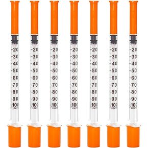 محاقن JIBENGAO 29Ga 0.5cc 1/2 بوصة (12.7 ملم) - عبوة من 50 in Kuwait