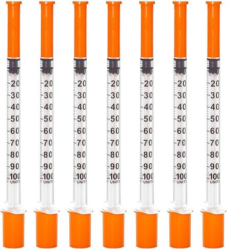 محاقن JIBENGAO 29Ga 0.5cc 1/2 بوصة (12.7 ملم) - عبوة من 50 in Kuwait