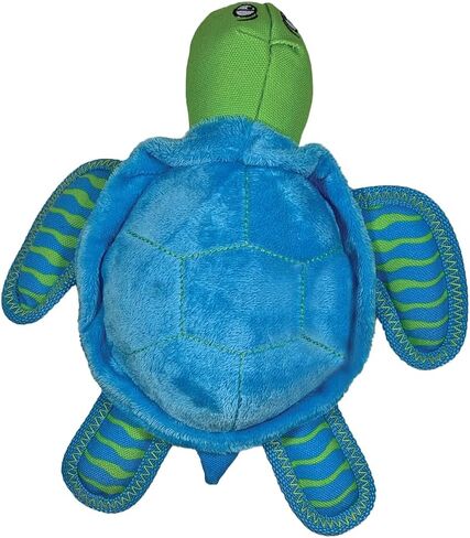 Spunky pup Clean Earth Plush Dog Toy with Squeaker - Recycled, Eco-Friendly, Floats for Beach, Lake, Pool - Giraffe in Kuwait