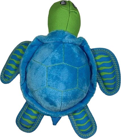 Spunky pup Clean Earth Plush Dog Toy with Squeaker - Recycled, Eco-Friendly, Floats for Beach, Lake, Pool - Giraffe in Kuwait