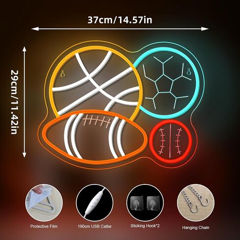 NOSUN Golf Neon Sign Golf Neon Signs for Wall Decoe Light Up Sign، Golf Course LED Sign Golf Flag Ball Neon Light Sign لافتات نيون لنادي الجولف، صالة الألعاب الرياضية، رجل كهف جدار ديكور أضواء النيون LED ضوء علامة in Saudi Arabia