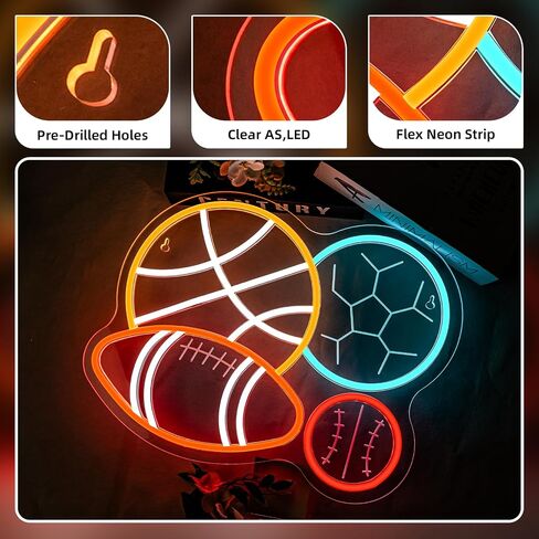 NOSUN Golf Neon Sign Golf Neon Signs for Wall Decoe Light Up Sign، Golf Course LED Sign Golf Flag Ball Neon Light Sign لافتات نيون لنادي الجولف، صالة الألعاب الرياضية، رجل كهف جدار ديكور أضواء النيون LED ضوء علامة in Saudi Arabia