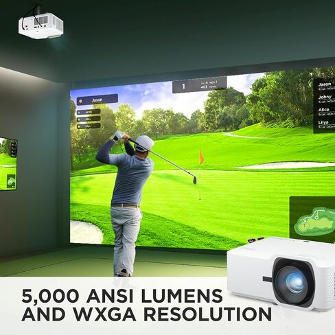 ViewSonic LS711HD 4200 Lumens 1080p Laster Projector with 0.49 Short Throw Ratio, HV Keystone, 4 Corner Adjustment, 360 Degrees Projection for Home and Office in Saudi Arabia