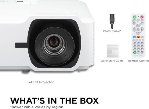 ViewSonic LS711HD 4200 Lumens 1080p Laster Projector with 0.49 Short Throw Ratio, HV Keystone, 4 Corner Adjustment, 360 Degrees Projection for Home and Office in Saudi Arabia