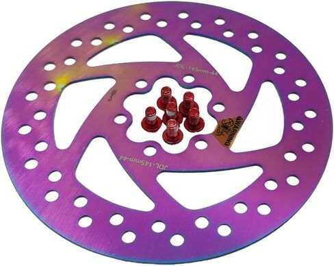 SPEDWHEL 145MM Colorful Disc Brake for Kaabo Wolf Warrior Electric Scooter Brake Disc Skateboard Spare Parts 20211214 0 in Kuwait