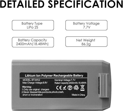 Mini 3/4 Pro Battery Plus ، 47-51 Mins من وقت الرحلة Max ، 3850 مللي أمبير في الساعة-7.38 فولت بطاريات استبدال الطيران الذكية لـ DJI Mini 4 Pro/3 Pro/3 in Kuwait