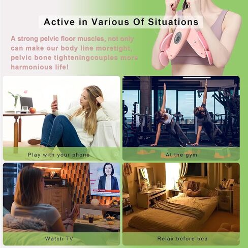 Lysanpang-Kegel Exercise Machine，Pelvic Floor Trainer,Intelligent Counting Adjustable Resistance Pelvic Floor Muscle Repair ,Kegel Exercise and Arm and Leg. in Saudi Arabia