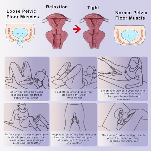 آلة تمرين Lysanpang-Kegel، مدرب قاع الحوض، العد الذكي للمقاومة القابلة للتعديل لإصلاح عضلات قاع الحوض، تمرين كيجل والذراع والساق. in Saudi Arabia
